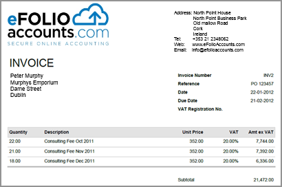 Invoices with your logo